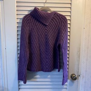 So GSJC - XL purple long sleeve sweater